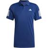 Club Tennis 3-Stripes Polo Shirt Asia Sizing 'Blue White' Men's JN9006