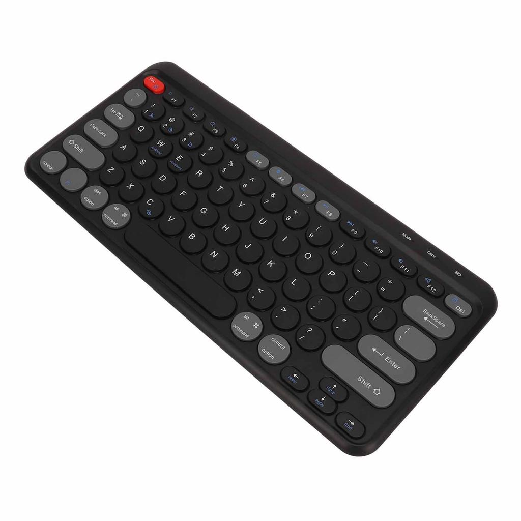 Compact Round Keycaps   Keyboard Wireless   2.4G Dual Mode Portable Slim Keyboard for   for   for