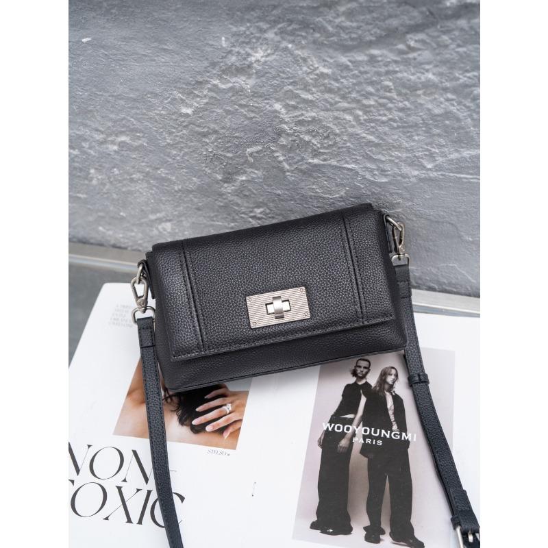 

Кожаная сумка через плечо, модная универсальная сумка High Sense Diagonal Small Square Bag, женская сумка 20*14.5*9CM