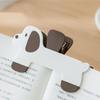 Multifunctional Dog Shape Book Clip Plastic Construction Easy Page Turning Suitable for Multiple Publications Easily