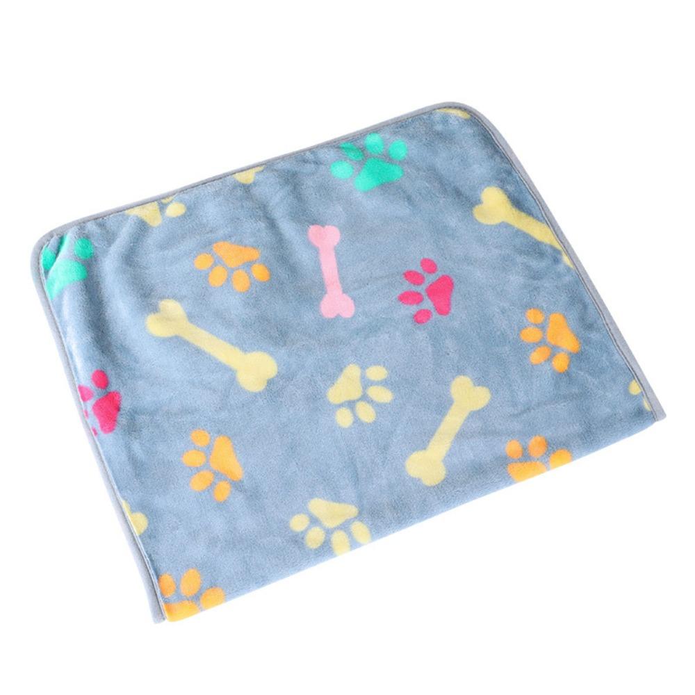 Pet Blankets, Kennel Pads, Dog Blankets, Autumn and Winter Warm Blankets, Coral Fleece