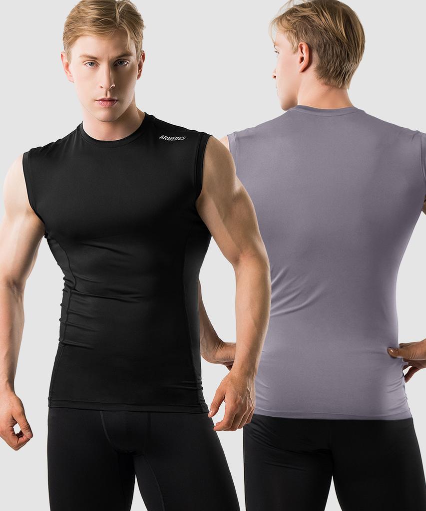 ARMEDES [2Pack] Sleeveless Tank Top Ar-121 (A Type)