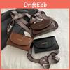 Vintage Pu Leather Small Square Bag For Women With Chic Adjustable Shoulder Strap In Brown And Black For Casual Daily Use