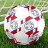 Ballon de football officiel du Paraguay Taille 5, Cousu à la machine PVC, Durable & Rebond élevé, Convient à tous les âges, Produit dérivé pour les fans, matches & usage extérieur.