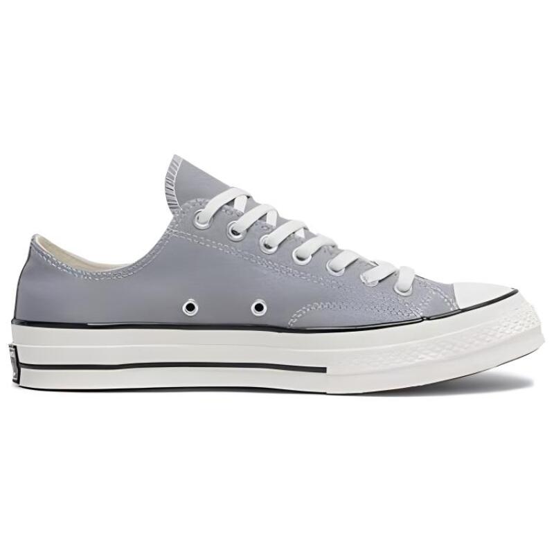 Converse Chuck 70 Comfortable & Versatile Breathable Lightweight Low-Top Casual Shoes Unisex Grey