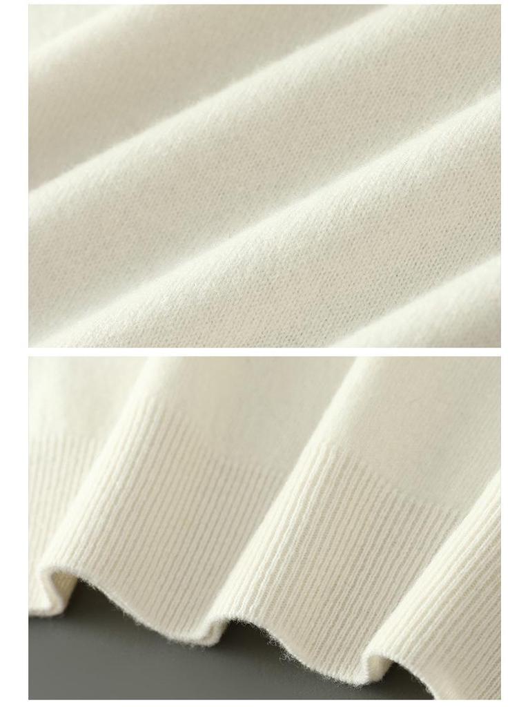 Men’s Short-Sleeve Knit T-Shirt - Autumn/Winter Business Casual, Lightweight, Round Neck Base Layer