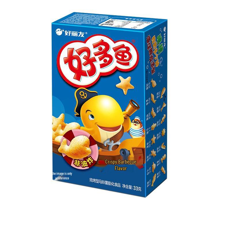 Orion Many Fish Crispy BBQ Flavor Potato Biscuits