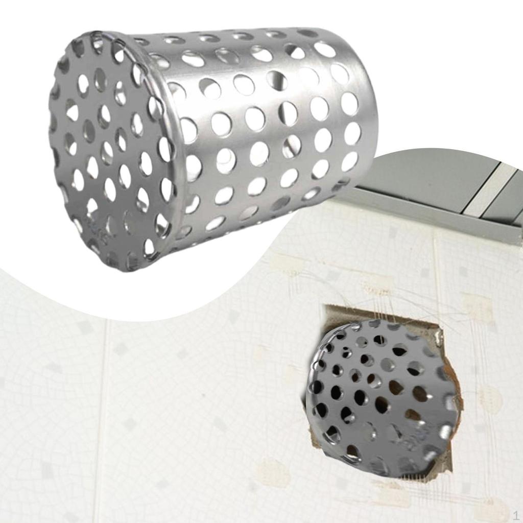 Anti Blocking Floor Drain Plug Cap Drains Cover Stainless Protection Screen for Smooth Water
