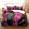 Metal Family Bedding Set Single Twin Full Queen King Size Bed Set Aldult Boy Bedroom Duvetcover Sets 3D  Anime Bed Sheet Set