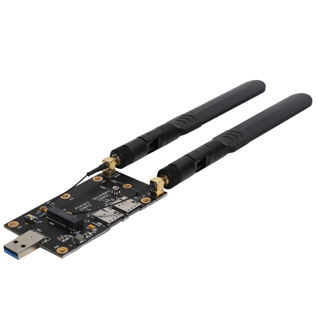 Adapter NGFF (M.2) To USB3.0 with SIM Card Slot Antenna Connector for 3G4G5G Module