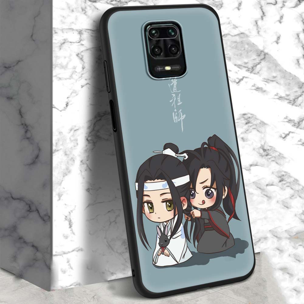 

Mo Dao Zu Shi Wei Wuxian Anime Book Case For Xiaomi Redmi Note 12 11 9S 9 8 7 10 Pro 8T 9C 9A 8A k40 Black Silicone Phone Cover Redmi 9