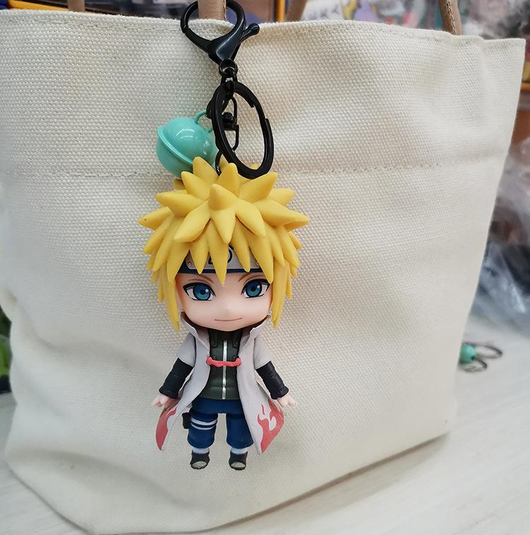 Anime Accessories NARUTO Keychain Naruto Itachi Sakura PVC Car Decor