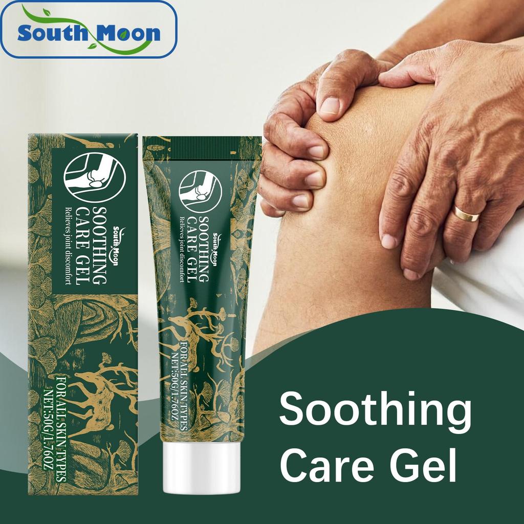 South Moon Joint Care Gel 50g for knee and wrist discomfort relief, an external massage care gel.