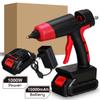 Rechargeable Cordless Hot Melt Glue Gun Li-ion Battery For 11mm Glue Stick Home DIY Repair Tool For Battery 1000W