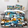 Boy's Gamepad Duvet Cover Set Single Double Size For Boys Girls Game Lover Bedding Set Polyester Comforter Cover With Pillowcase