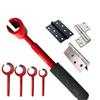 Double-Headed Seam Adjustment Tool Multi-Specification Craft Portable Labor-Saving Flag-Shaped Hinge Adjustment Wrench