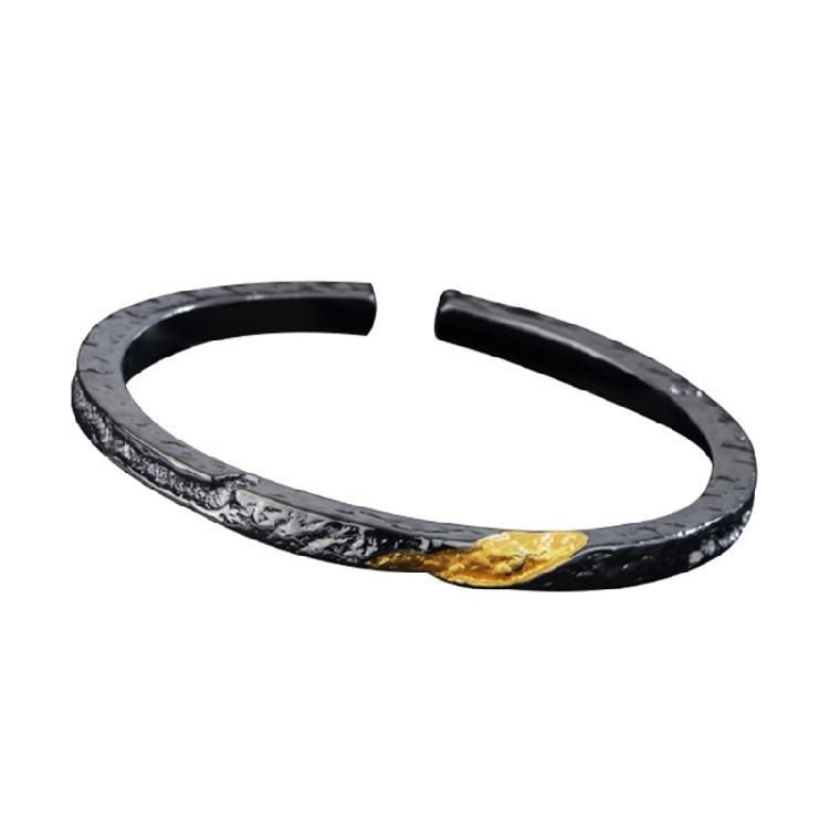 

Versatile Black Flame Copper Bracelet Adjustable Closure for All Sizes Sturdy Material for Long Lasting Wear. 1