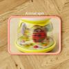 Portable Baby Pressing Jumping Ball Toy Rotating Push and Spin Carousel Activity  Girls
