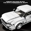 Ungiftig 398 Teile Berühmtes Auto Bausteine Klassisches Speed Sportwagen Fahrzeugmodell Steine Sammlung Display Kinder DIY Spielzeug Feiertagsgeschenke