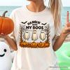 Hanging with My Boos Ghost T-and Kids Tshirt, Funny Halloween Spooky Season Tee