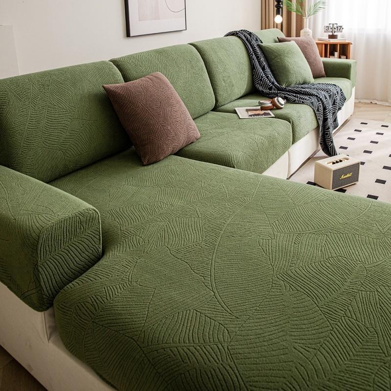 Non-Slip Dustproof Simple Style Sofa Slipcover Four Seasons Universal Elastic Couch Fitted Cushion Covers Sofa Pad Mattress