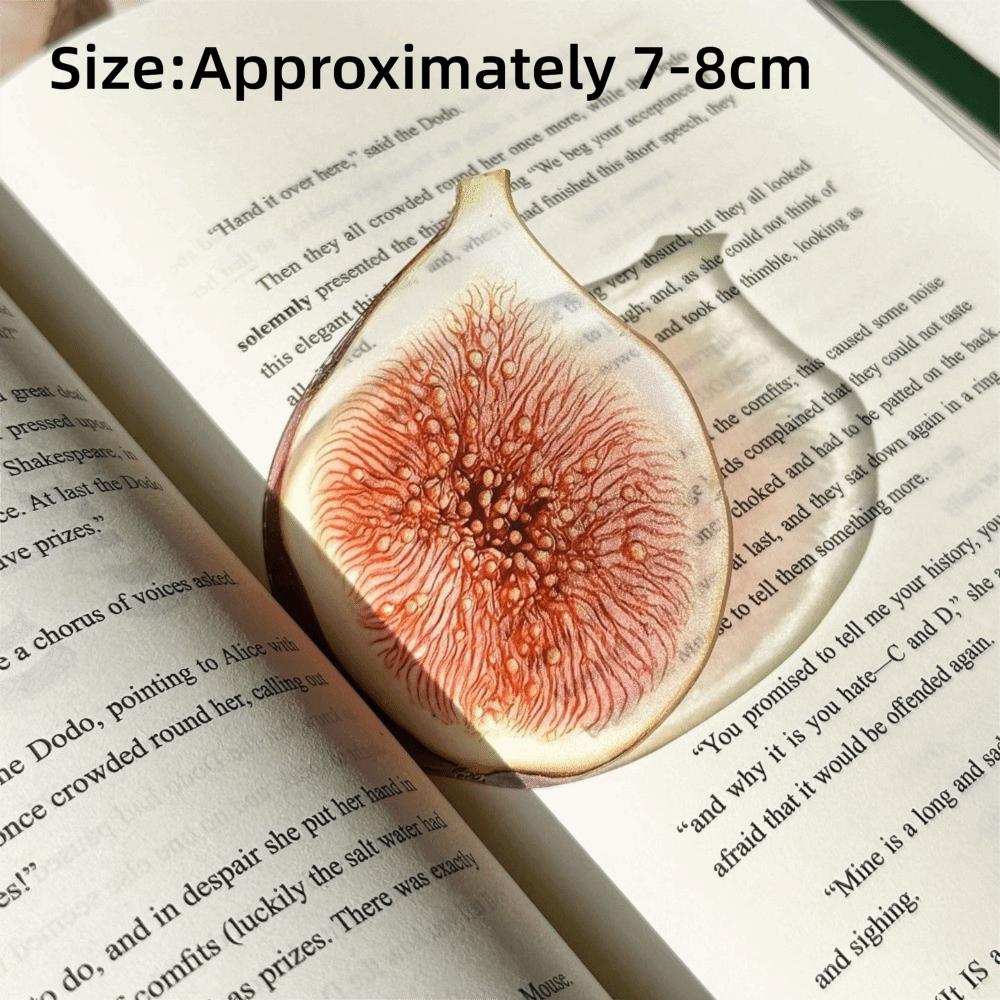 Hochwertiges Lesezeichen Transparent Traubentomate Lesezeichen Simulation Lesezeichen Schülergeschenk