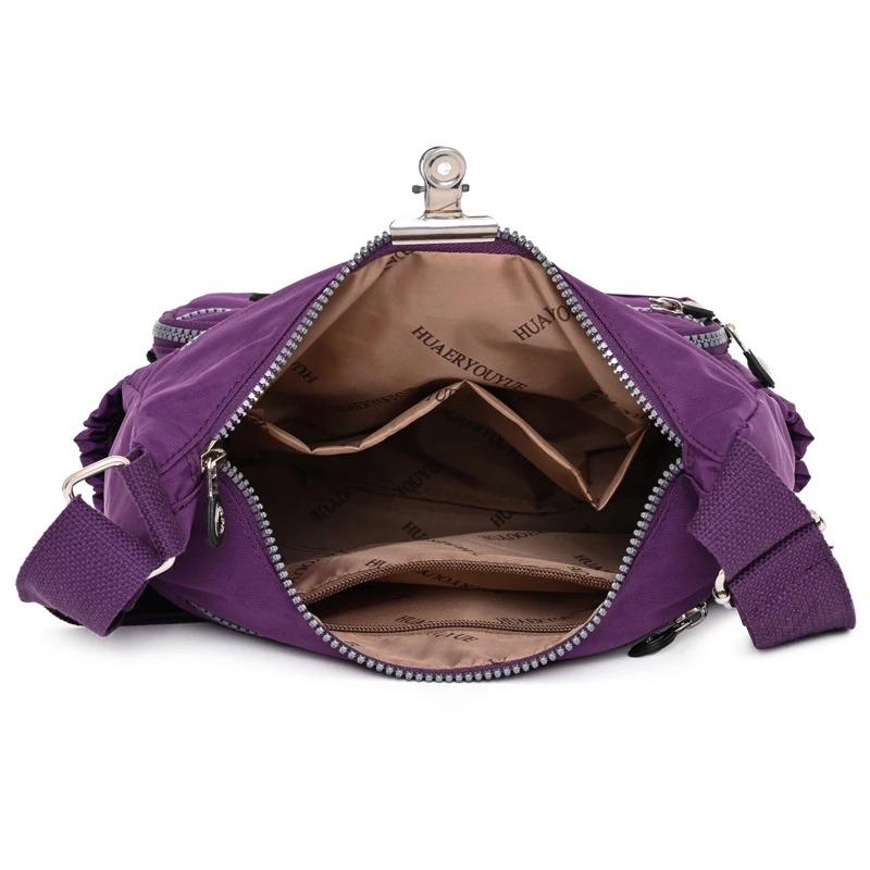 Borsa a tracolla da donna nuova Borsa a tracolla leggera femminile Borsa a tracolla da donna Borsa da donna impermeabile in nylon Sac A Main