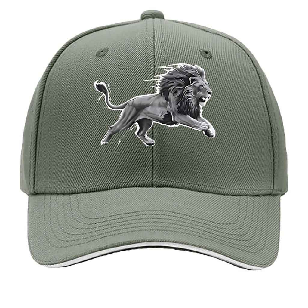 Dynamic Lion Vinyl Decal Home Car Decor Hip Hop hat Fashion Outdoor Sports Sandwich Baseball Cap