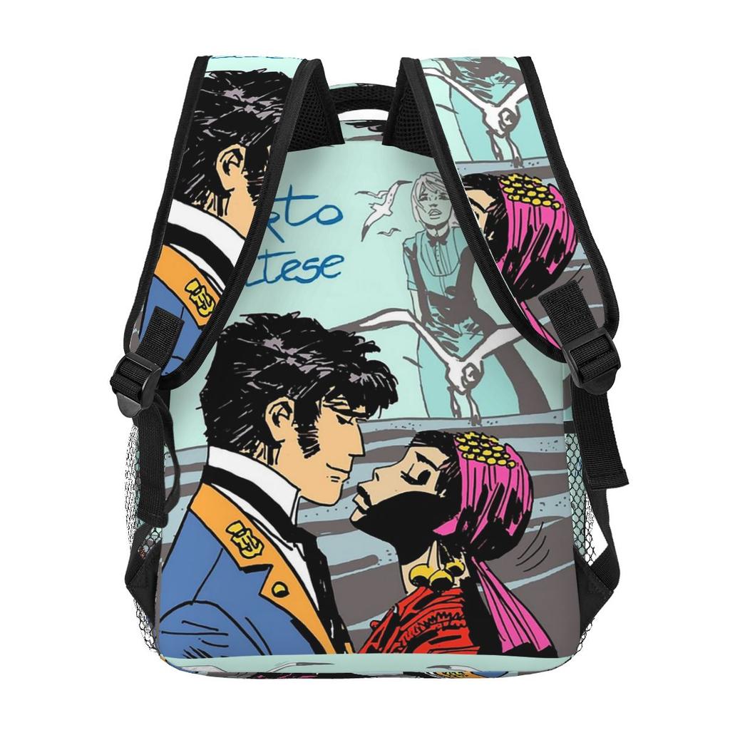 Tom Holland Same Style I Survived My Trip To NYC Vitruvian Pizza Rucksack Learner Boys Girls Backpack School Tote  Sling Bags