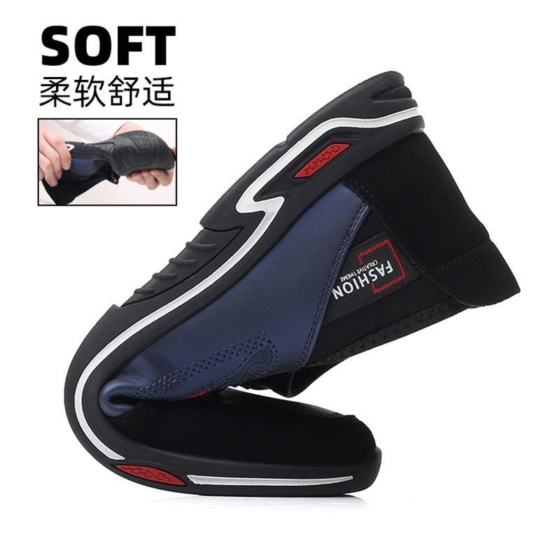 Casual men's sports shoes spring new casual shoes light soft sole fashion simple men's shoes
