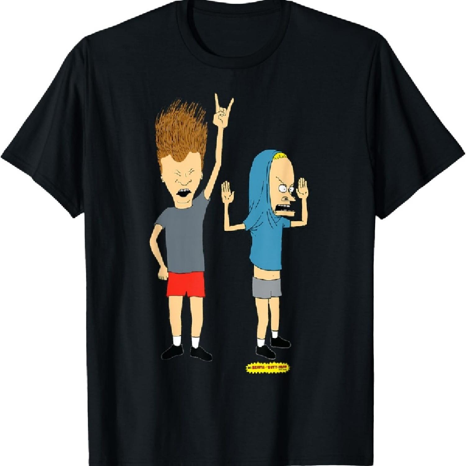 

Beavis and Butt-Head Rock On Portrait T-Shirt_1 S