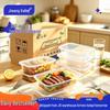 JiWangGu Disposable Rectangular Food Container - 500ml