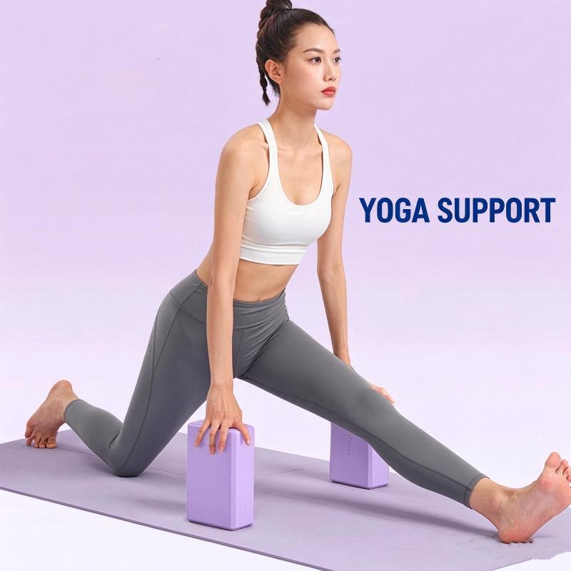 Gym Brick Training Exercise Fitness Equipment Dance Yoga Auxiliary Tool Stretching Body Shaping Eva Yoga Blocks Pilates