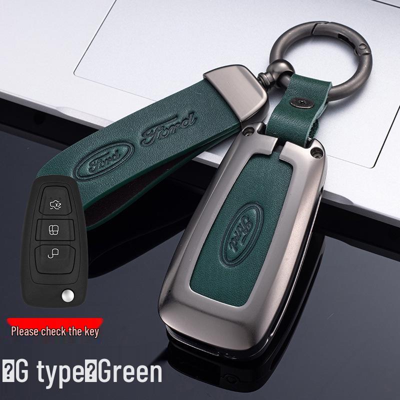 Ford Kuga 13-19 & Focus 17/18 Model Car Key Cover - 12 Metal Pack