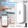 Smart Zigbee Temperature Humidity Sensor Tuya Indoor Thermometer Hygrometer APP Remote Control with Smart Life Alexa Google Home