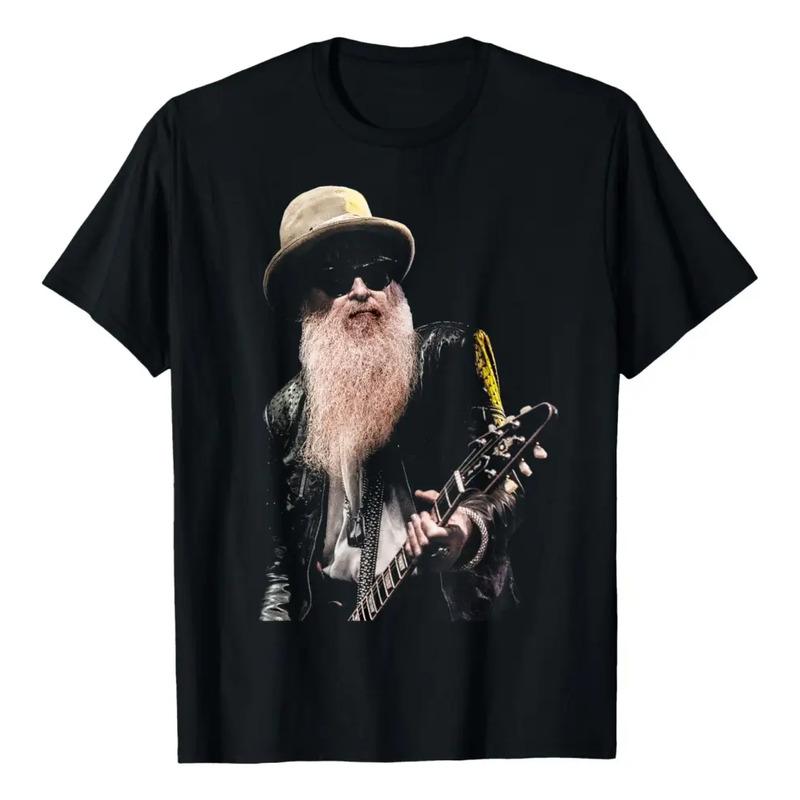 Camiseta Oficial De Billy F Gibbons Of Zz Top Live Vi S