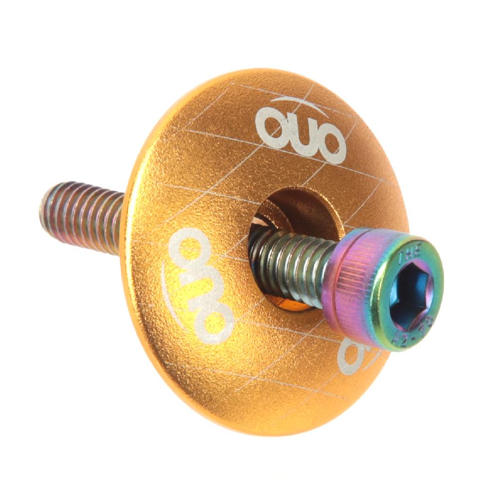 OUO High-End Shock Absorbing Front Fork Cap for Mountain and Road Bikes - Available In 6 Colors