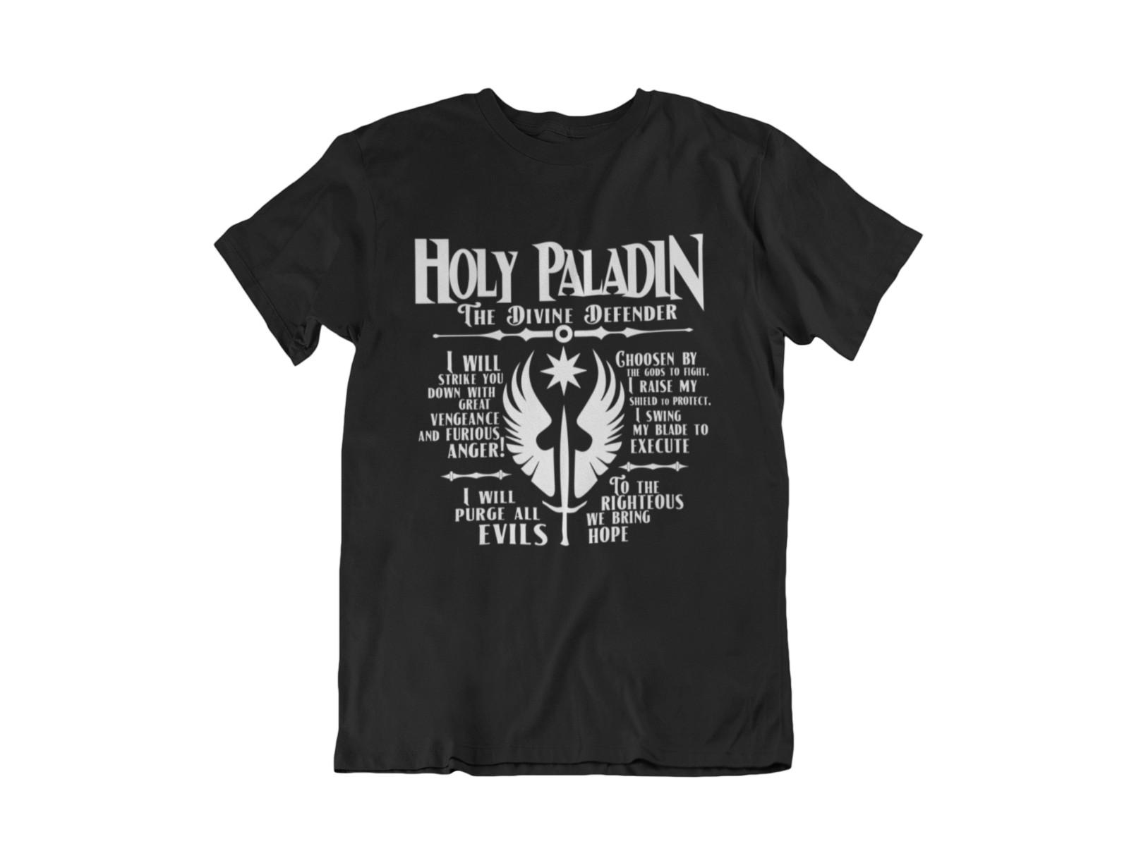 Dungeons and Dragons Paladin T-shirt S разноцветный