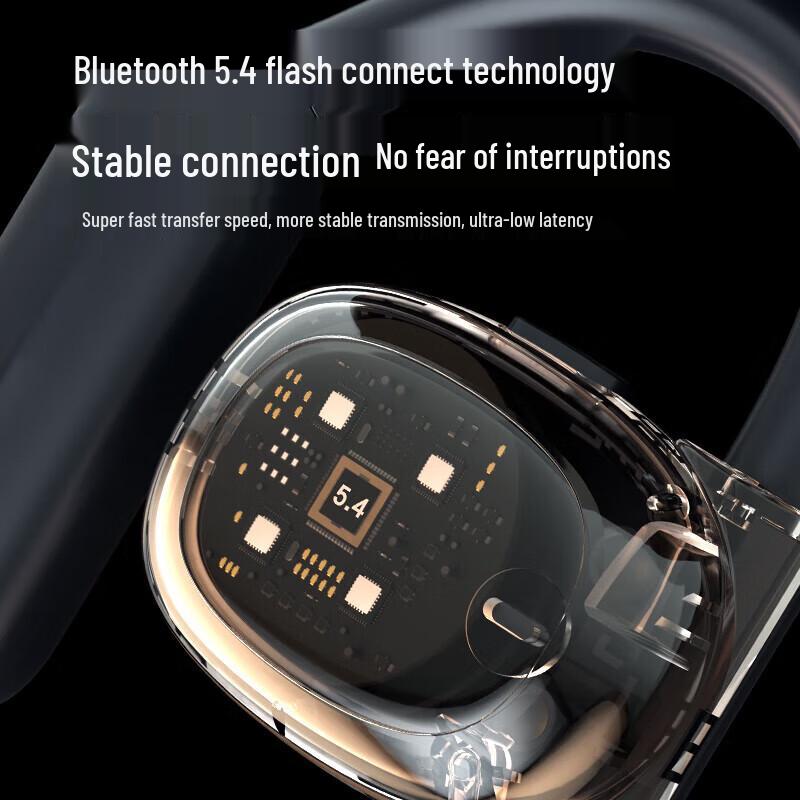 Newmine TWS-Q9 Bone Conduction Ear-Hook Open-Ear Headphones