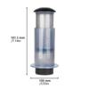 Quick Immersions Coffee Press For Home Camping Low Acidity Coffee Maker Machine