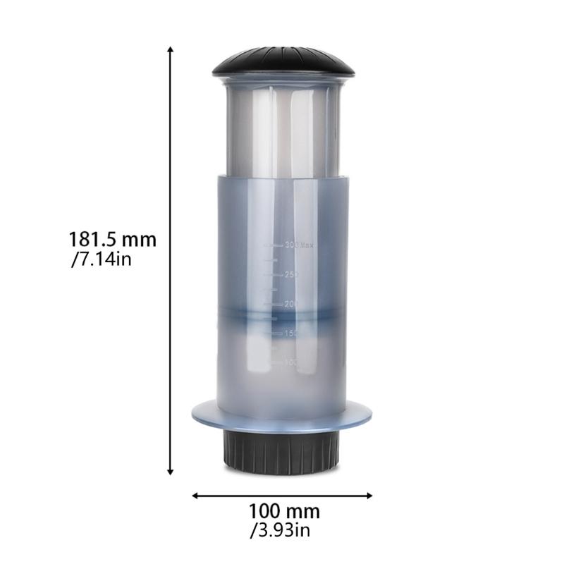 Quick Immersions Coffee Press For Home Camping Low Acidity Coffee Maker Machine