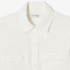 Lacoste Women's Linen Openwork Short Sleeve Shirt CF197E-56G70V