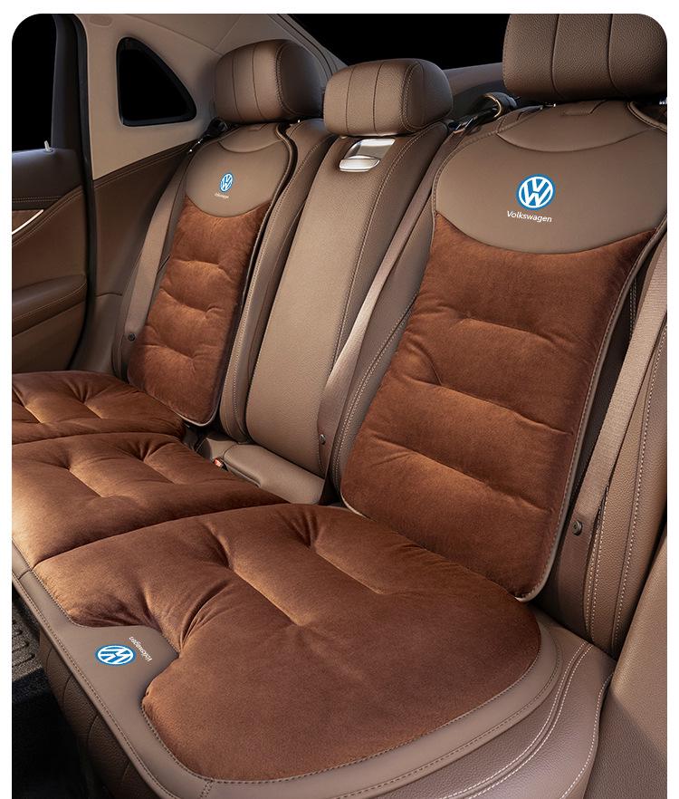Volkswagen Winter Seat Cushion for Sagitar, Bora, Tiguan, Tayron, Lavida, Santana - Warm Car Accessory.