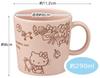 Skater Mino Ware Ceramic Soup Hello Sanrio Mug, 290ml, Cup, Kitty, CHMG30-A