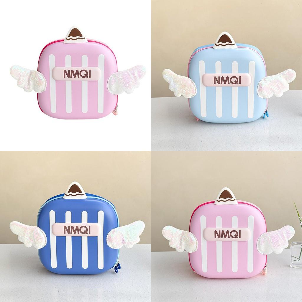 Breathable Lightweight Shell Backpack With Cute Wings For Boys And Girls Everyday School Use