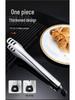 304 Stainless Steel Heat-Resistant Kitchen Tongs for Grilling, Frying, and Baking