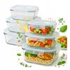 FOOD CONTAINER 3x Set of Rectangular Containers LUNCHBOX For Work Lunch