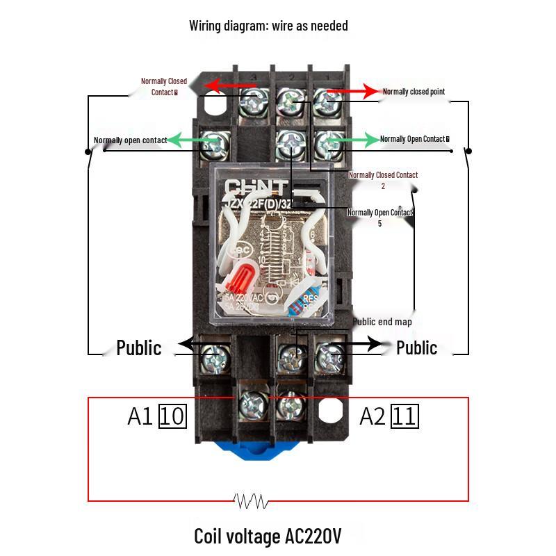 CHNT JZX-22F(D)/3Z Small Intermediate Relay