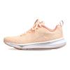 Li Ning Trendy Confortável Durável Leve Tênis de Corrida Casual de Cano Baixo Feminino sneaker Laranja Pêssego ARMS024-3