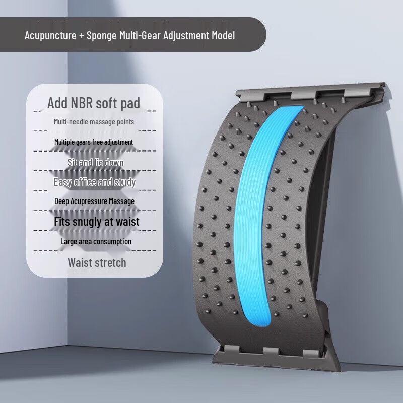 Smart Lumbar Support Back Stretcher and Spine Corrector